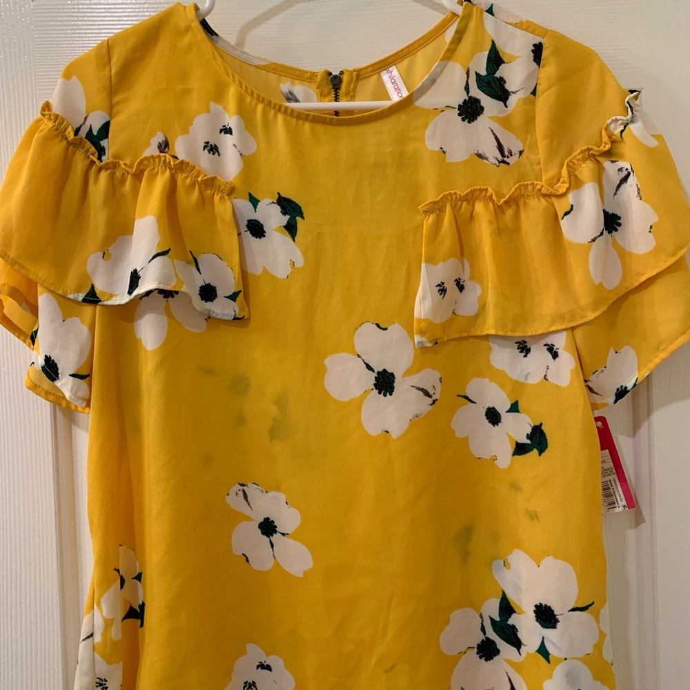 Target yellow blouse / top